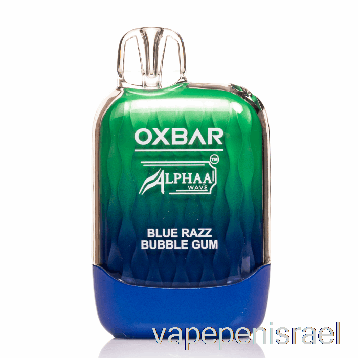 חד פעמי Vape Israel Oxbar G8000 חד פעמי כחול Razz מסטיק